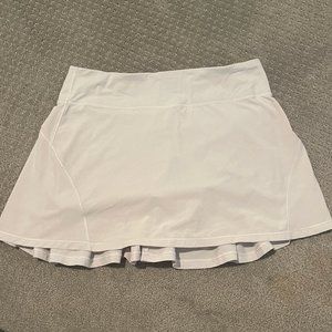 White lululemon skirt